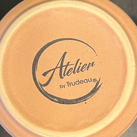 Atelier by Trudeau HAPPY Handcrafted Clay Pottery Ceramic Coffee Tea Mug ~ Hygge - Picture 8 of 8